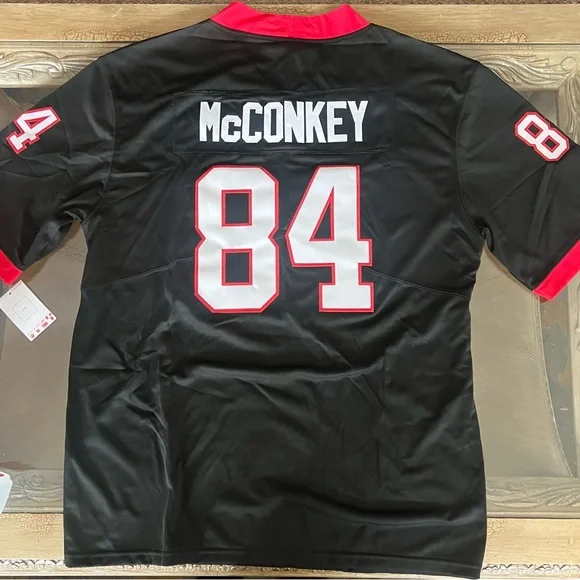 Ladd Mcconkey Jersey NEW Mens Large Black Georgia Bulldogs Chargers Ships USA - Picture 2 of 7